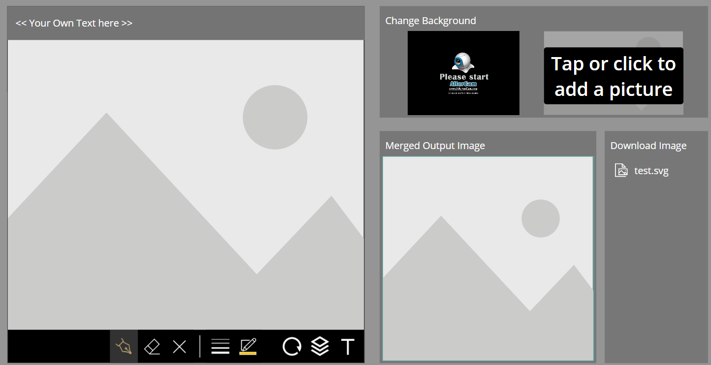 Image Merge Before and After